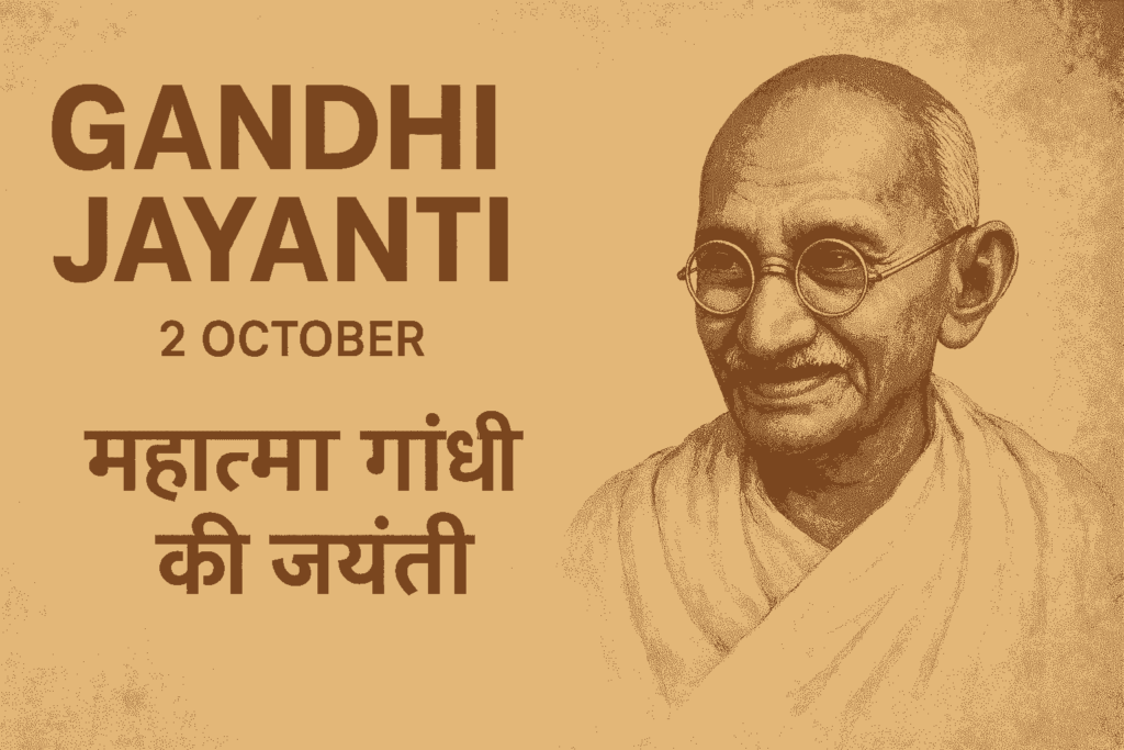 Gandhi Jayanti essay for class 10